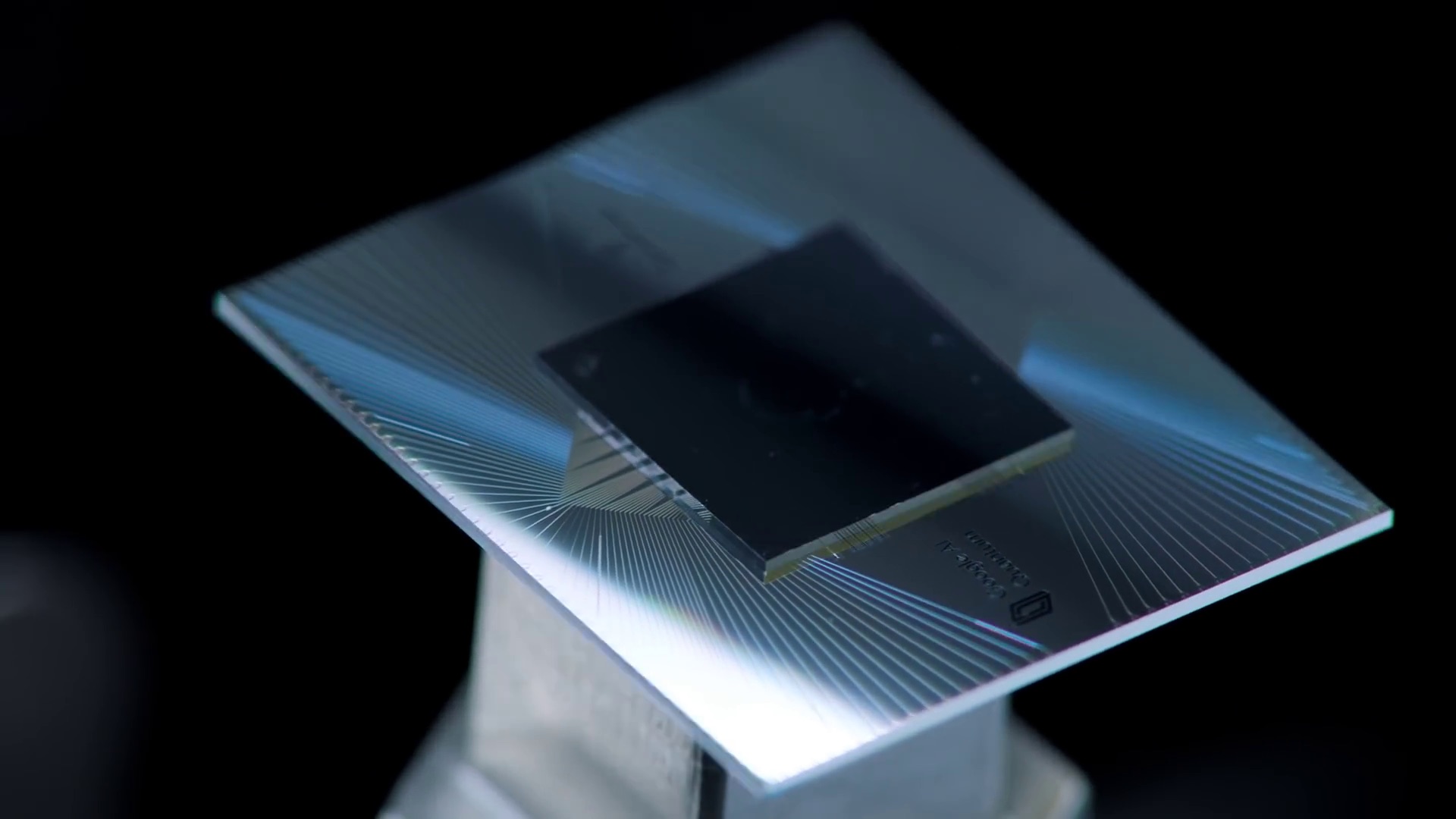 Google's Sycamore processor, the chip in the 2019 quantum-supremacy experiment.