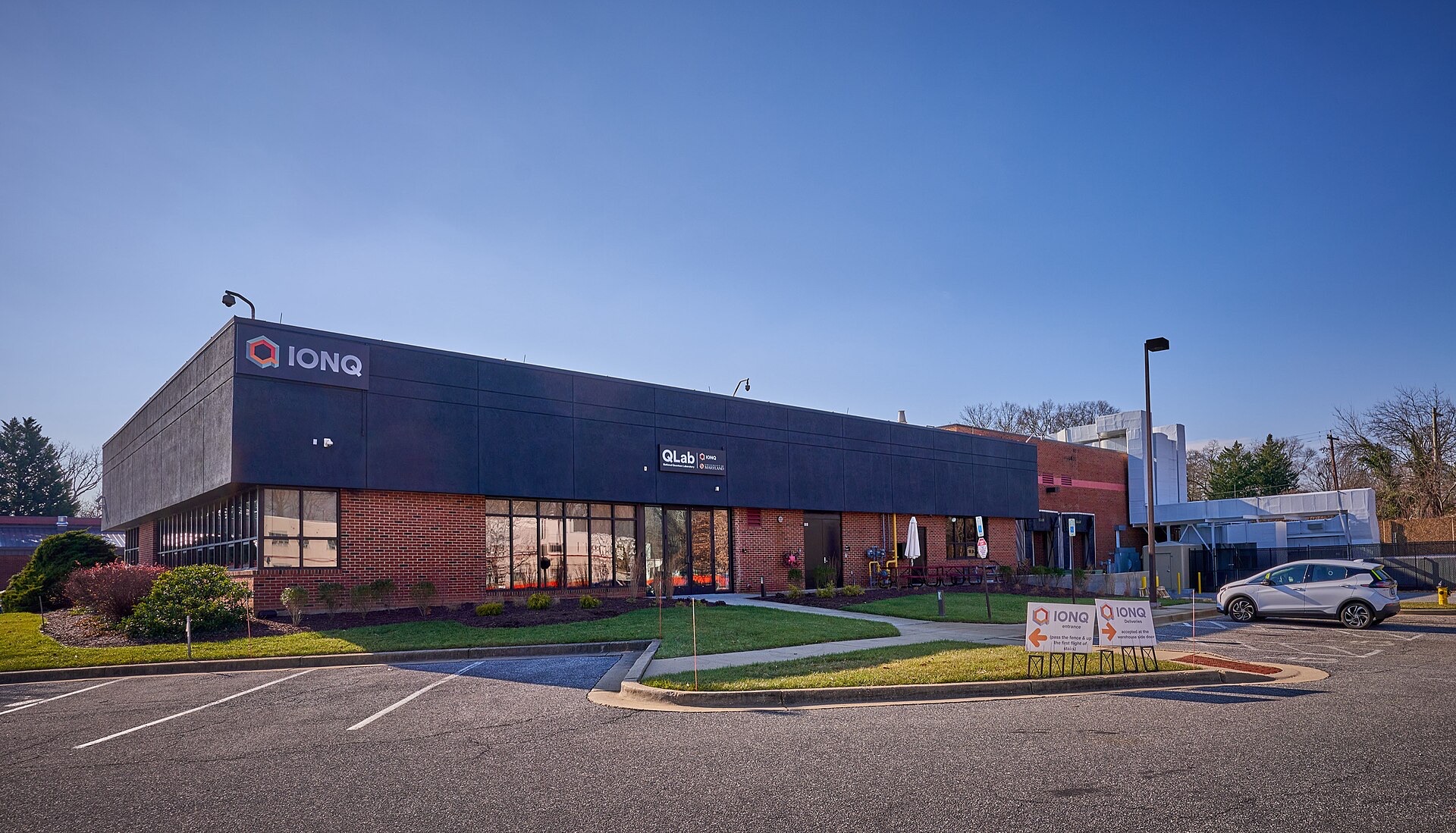 IonQ headquarters in College Park, Maryland.