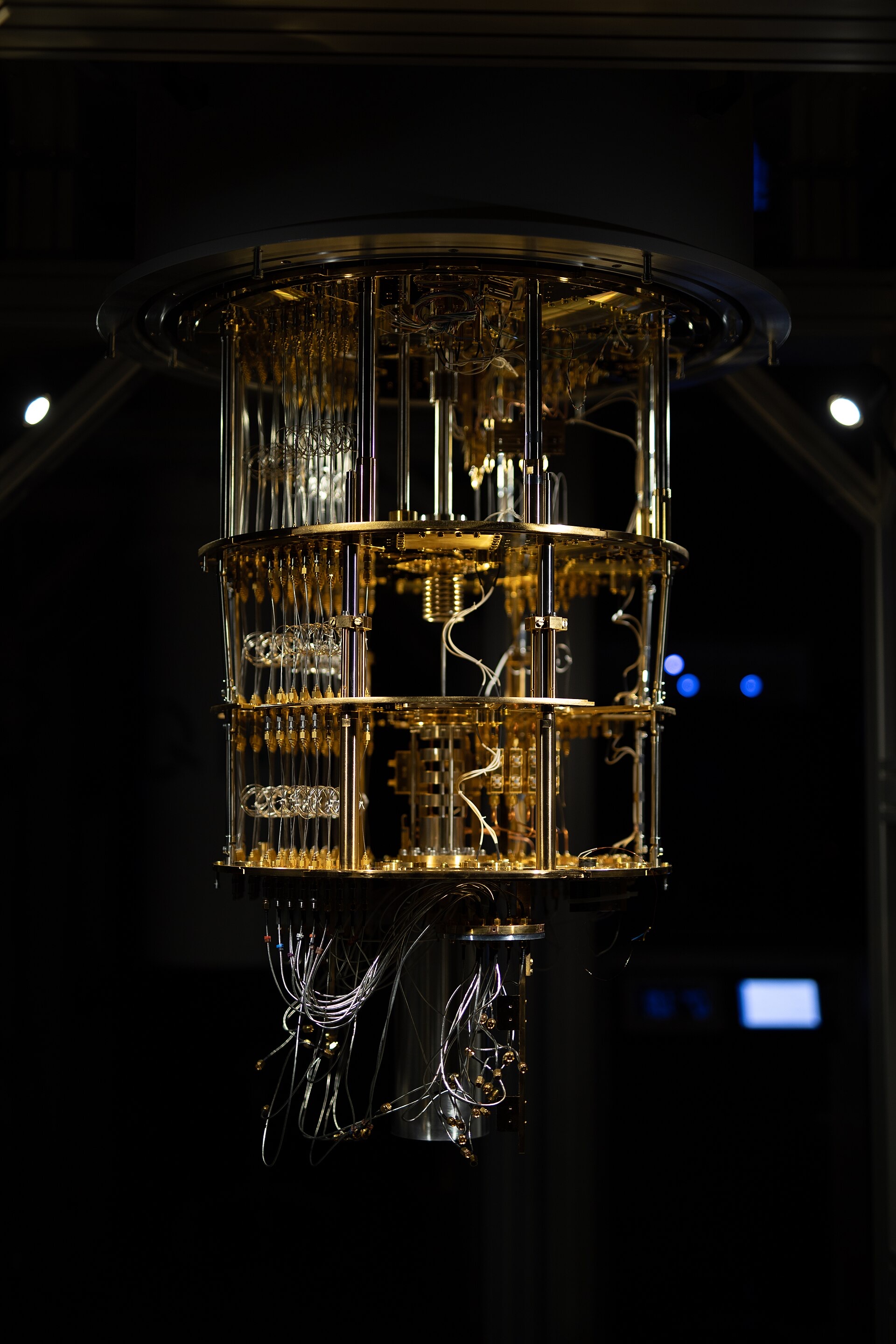 An IQM quantum computer in Espoo, Finland.