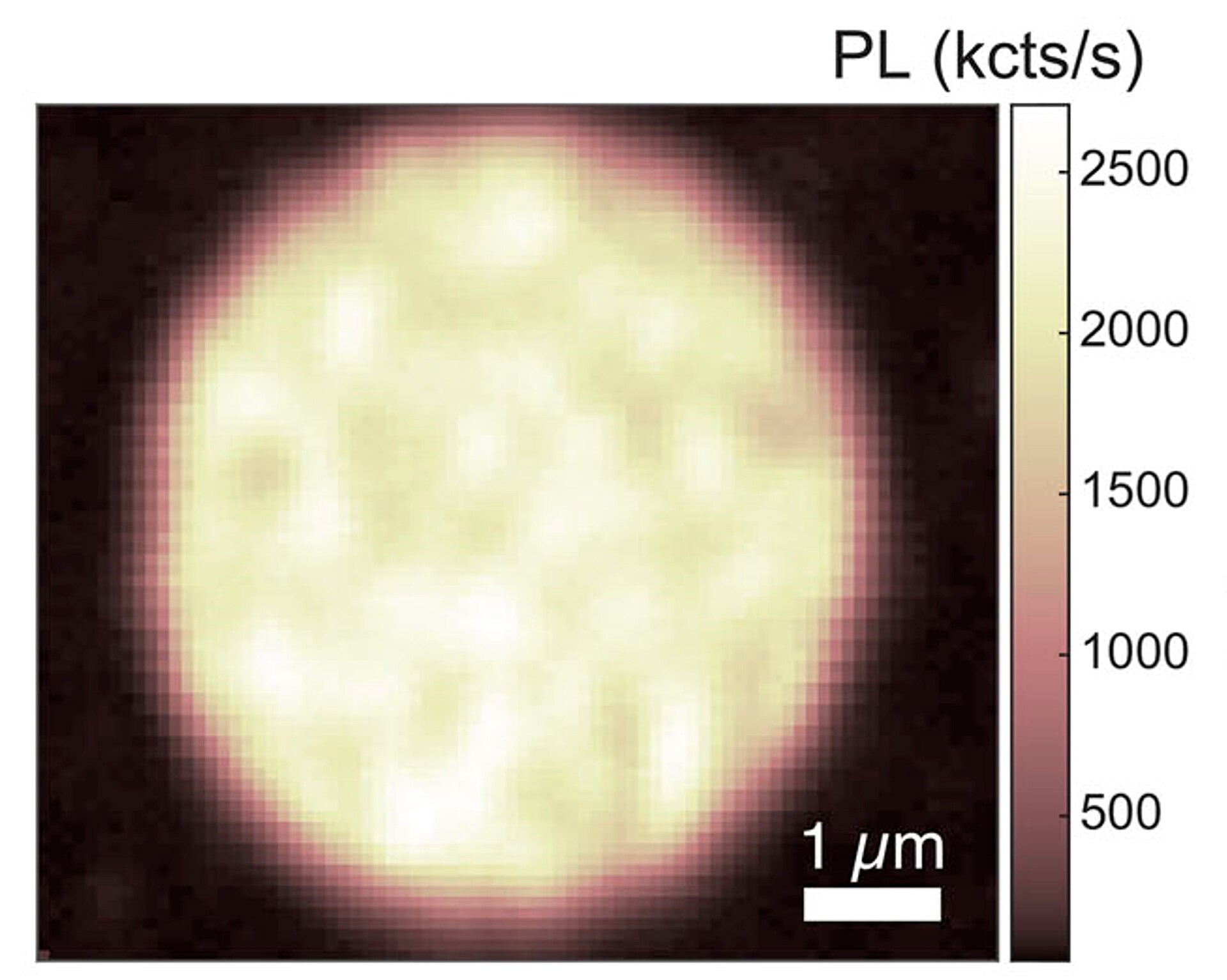 A diamond sample with a high concentration of nitrogen-vacancy centers, the defect behind diamond magnetometry.